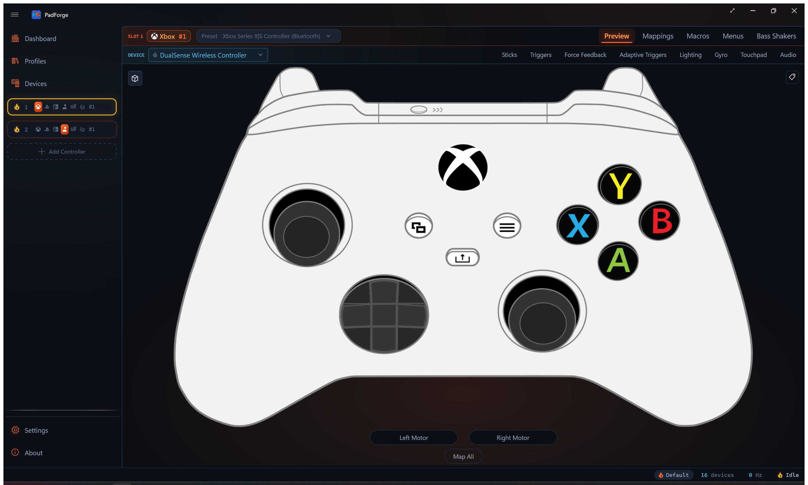 Controller 2D View