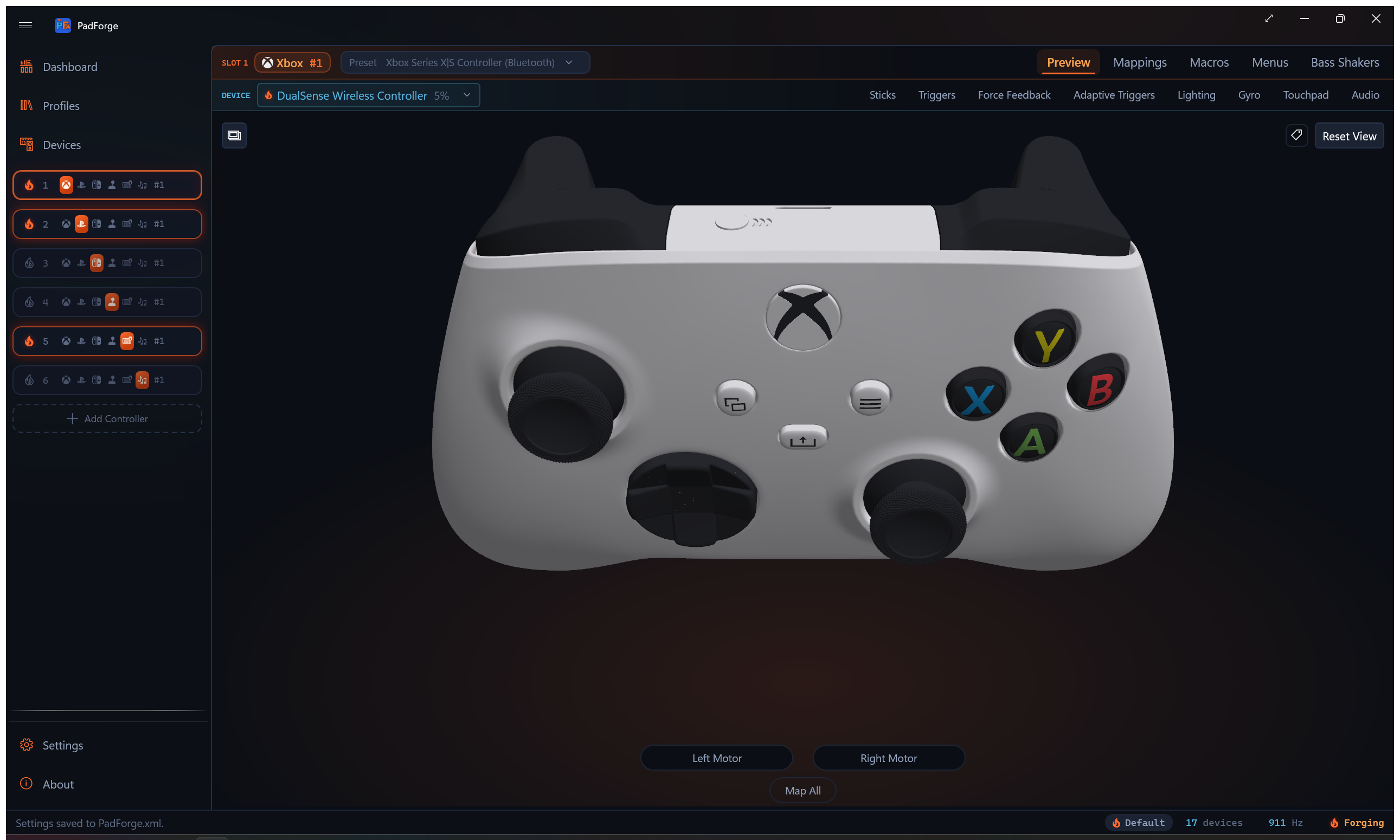 Controller 3D View