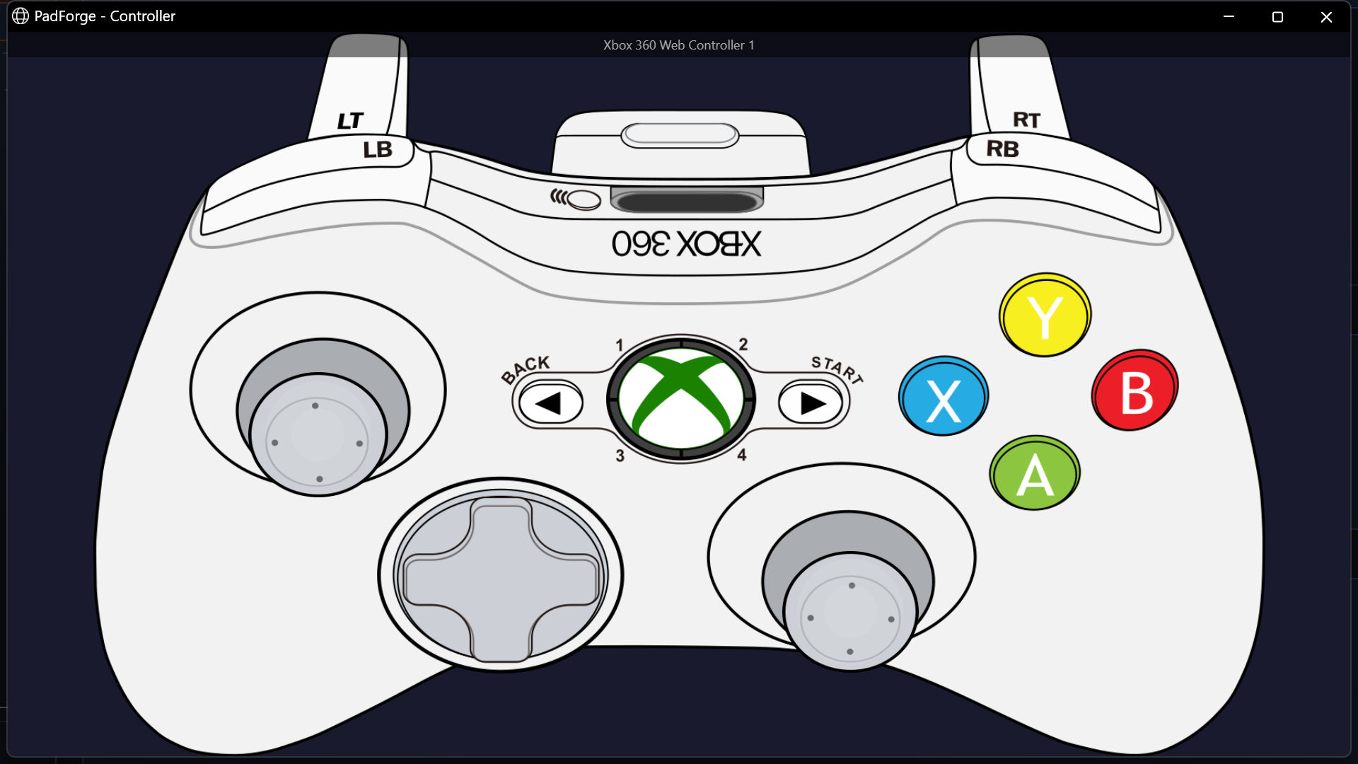 Web controller in use